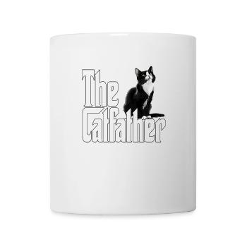 Cat Father The Catfather Crazy Cat Dad Dad - Mug - white - Front