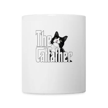 Cat Father The Catfather Crazy Cat Dad Dad - Mug - white - Front