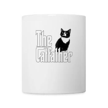 Cat Father The Catfather Crazy Cat Dad Dad - Mug - white - Front