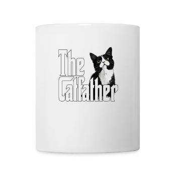 Cat Father The Catfather Crazy Cat Dad Dad - Mug - white - Front
