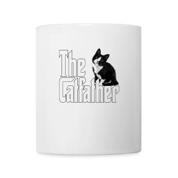 Cat Father The Catfather Crazy Cat Dad Dad - Mug - white - Front