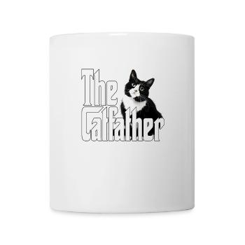Cat Father The Catfather Crazy Cat Dad Dad - Mug - white - Front