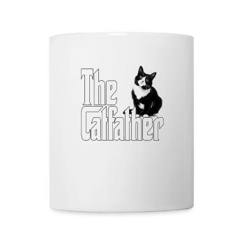 Cat Father The Catfather Crazy Cat Dad Dad - Mug - white - Front