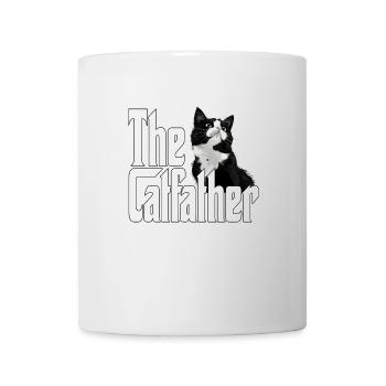 Cat Father The Catfather Crazy Cat Dad Dad - Mug - white - Front