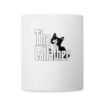 Cat Father The Catfather Crazy Cat Dad Dad - Mug - white - Front