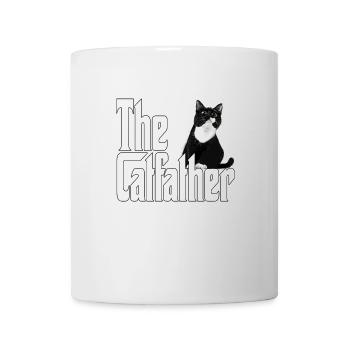 Cat Father The Catfather Crazy Cat Dad Dad - Mug - white - Front