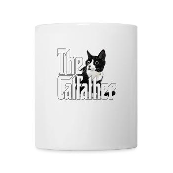 Cat Father The Catfather Crazy Cat Dad Dad - Mug - white - Front