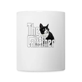 Cat Father The Catfather Crazy Cat Dad Dad - Mug - white - Front