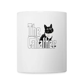Cat Father The Catfather Crazy Cat Dad Dad - Mug - white - Front