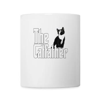 Cat Father The Catfather Crazy Cat Dad Dad - Mug - white - Front