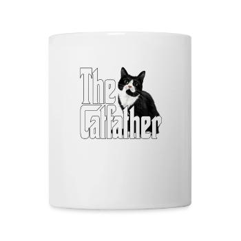 Cat Father The Catfather Crazy Cat Dad Dad - Mug - white - Front