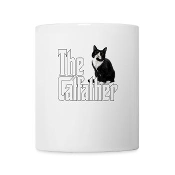 Cat Father The Catfather Crazy Cat Dad Dad - Mug - white - Front