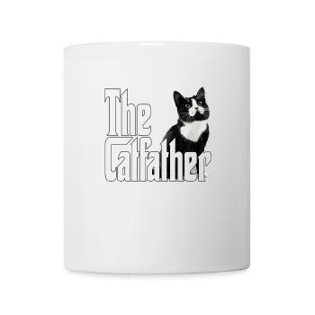 Cat Father The Catfather Crazy Cat Dad Dad - Mug - white - Front
