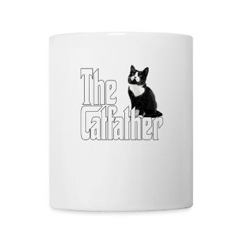 Cat Father The Catfather Crazy Cat Dad Dad - Mug - white - Front