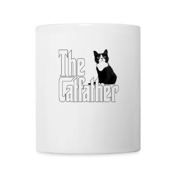 Cat Father The Catfather Crazy Cat Dad Dad - Mug - white - Front