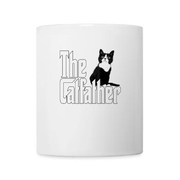 Cat Father The Catfather Crazy Cat Dad Dad - Mug - white - Front