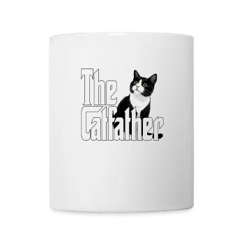 Cat Father The Catfather Crazy Cat Dad Dad - Mug - white - Front