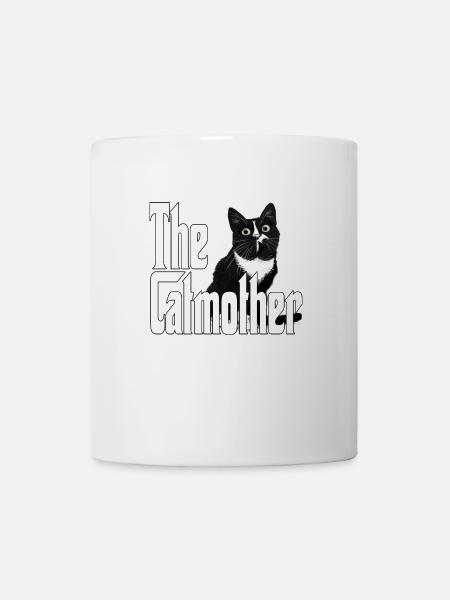 Katze Mutter The Catmother Crazy Cat Mom Mama - Tasse - Weiß