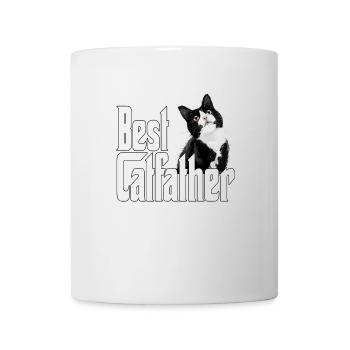 Cat Dad Best Catfather Ever Crazy Cat Father Kitty - Mug - white - Front