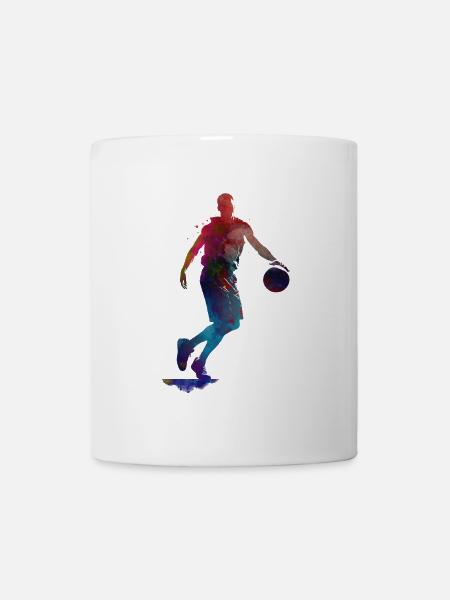 Basketball-Sportkunst #basketball - Tasse - Weiß