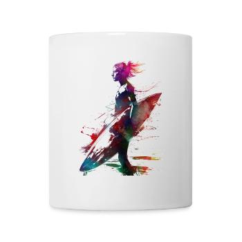Surfer sport art #surfer #sport - Mug - white - Front