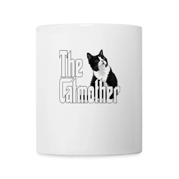 Chat Maman La Catmère Chat Folle Chat Mère Kitty Maman - Mug blanc - blanc - Devant