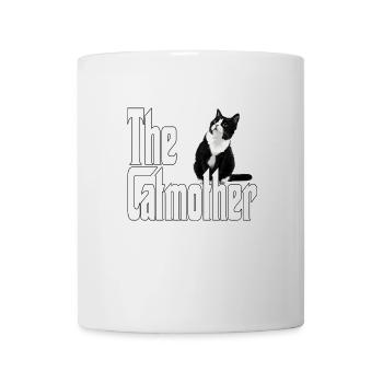 Chat Maman La Catmère Chat Folle Chat Mère Kitty Maman - Mug blanc - blanc - Devant