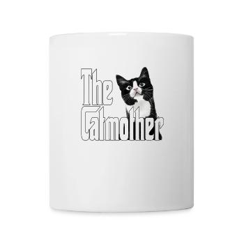 Chat Maman La Catmère Chat Folle Chat Mère Kitty Maman - Mug blanc - blanc - Devant