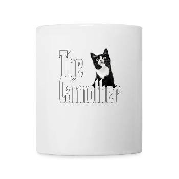 Chat Maman La Catmère Chat Folle Chat Mère Kitty Maman - Mug blanc - blanc - Devant