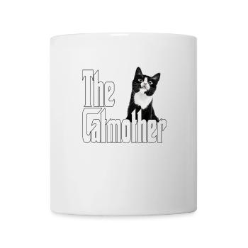 Chat Maman La Catmère Chat Folle Chat Mère Kitty Maman - Mug blanc - blanc - Devant