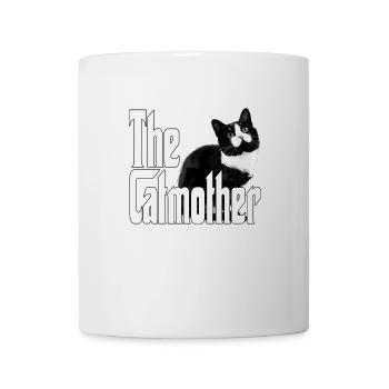 Chat Maman La Catmère Chat Folle Chat Mère Kitty Maman - Mug blanc - blanc - Devant