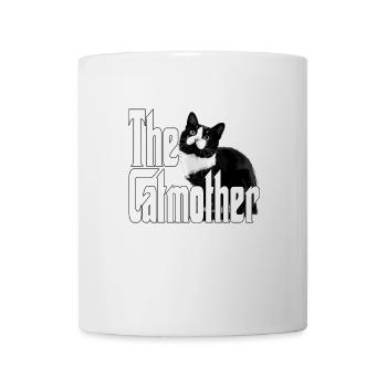 Chat Maman La Catmère Chat Folle Chat Mère Kitty Maman - Mug blanc - blanc - Devant