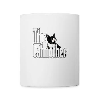 Chat Maman La Catmère Chat Folle Chat Mère Kitty Maman - Mug blanc - blanc - Devant