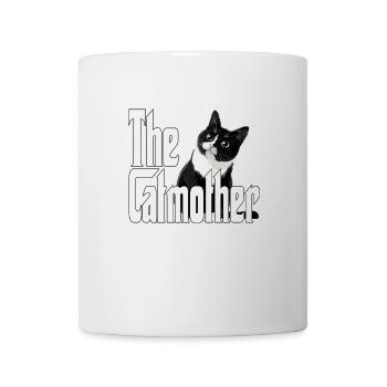 Chat Maman La Catmère Chat Folle Chat Mère Kitty Maman - Mug blanc - blanc - Devant
