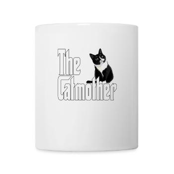 Chat Maman La Catmère Chat Folle Chat Mère Kitty Maman - Mug blanc - blanc - Devant