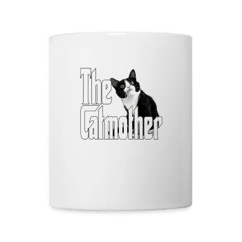 Chat Maman La Catmère Chat Folle Chat Mère Kitty Maman - Mug blanc - blanc - Devant