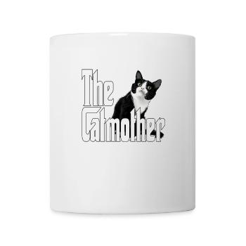 Chat Maman La Catmère Chat Folle Chat Mère Kitty Maman - Mug blanc - blanc - Devant