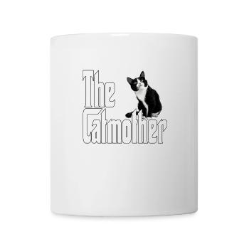 Chat Maman La Catmère Chat Folle Chat Mère Kitty Maman - Mug blanc - blanc - Devant