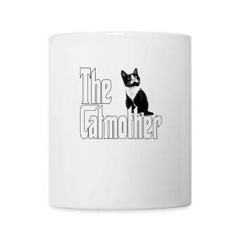 Chat Maman La Catmère Chat Folle Chat Mère Kitty Maman - Mug blanc - blanc - Devant