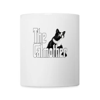 Chat Maman La Catmère Chat Folle Chat Mère Kitty Maman - Mug blanc - blanc - Devant