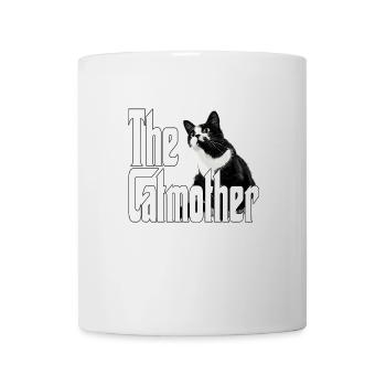 Chat Maman La Catmère Chat Folle Chat Mère Kitty Maman - Mug blanc - blanc - Devant