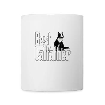 Cat Dad Best Catfather Ever Crazy Cat Father Kitty - Mug - white - Front