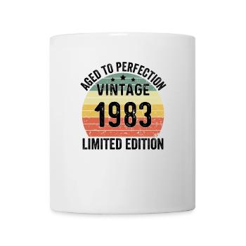 Aged To Perfection Vintage 1983 Limited Edition - Mug - white - Front