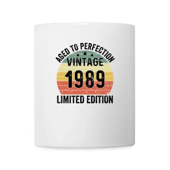 Aged To Perfection Vintage 1989 Limited Edition - Tasse - Weiß - Vorne