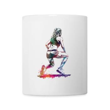 Fitness sport art - Mug - white - Front