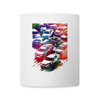 Voitures de course #racing #sport - Mug blanc - blanc - Devant
