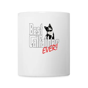 Chat Papa Meilleur Catfather Jamais Fou Chat Père Kitty - Mug blanc - blanc - Devant