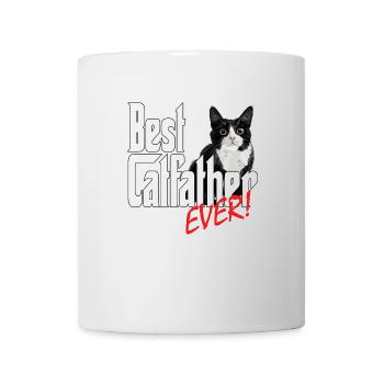 Chat Papa Meilleur Catfather Jamais Fou Chat Père Kitty - Mug blanc - blanc - Devant