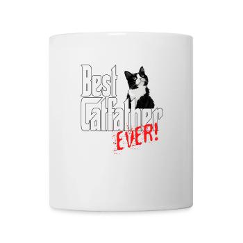 Chat Papa Meilleur Catfather Jamais Fou Chat Père Kitty - Mug blanc - blanc - Devant