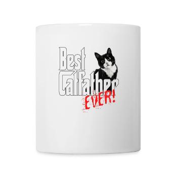 Chat Papa Meilleur Catfather Jamais Fou Chat Père Kitty - Mug blanc - blanc - Devant